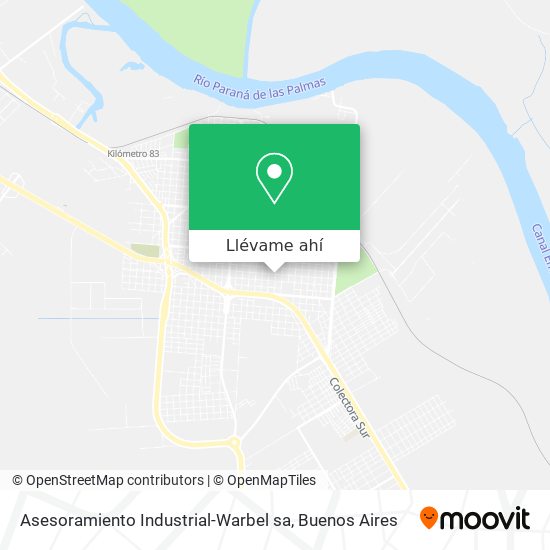 Mapa de Asesoramiento Industrial-Warbel sa