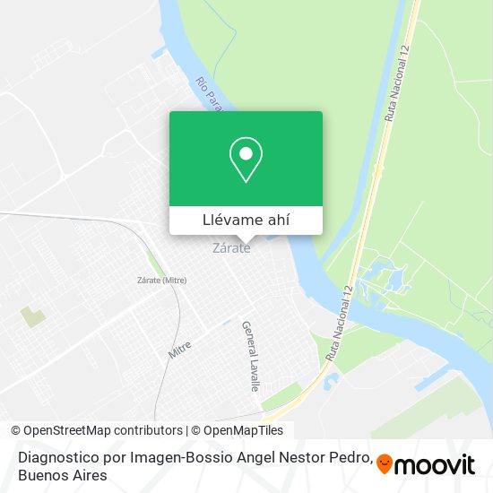 Mapa de Diagnostico por Imagen-Bossio Angel Nestor Pedro