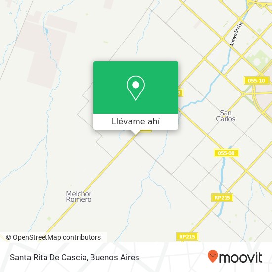 Mapa de Santa Rita De Cascia