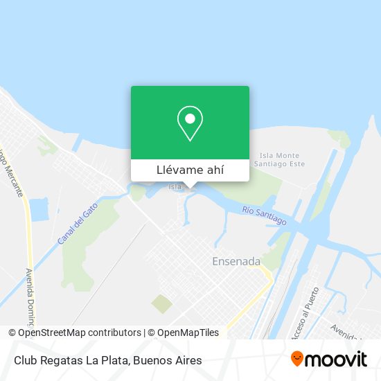 Mapa de Club Regatas La Plata