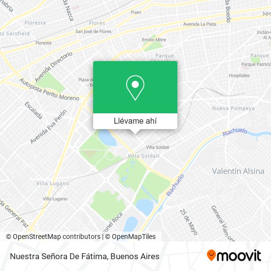 Mapa de Nuestra Señora De Fátima