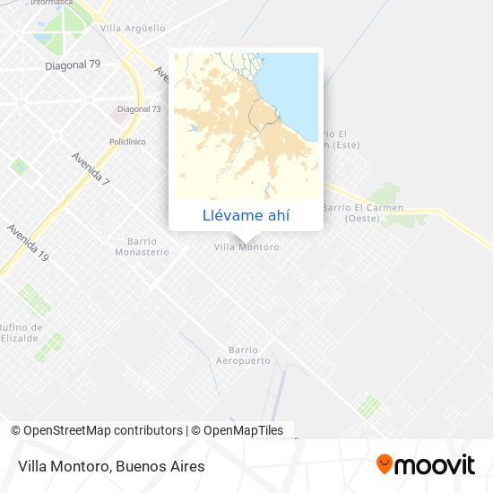 Mapa de Villa Montoro