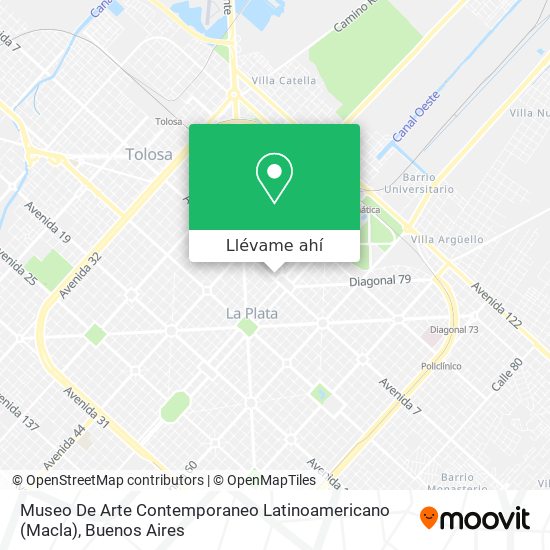 Mapa de Museo De Arte Contemporaneo Latinoamericano (Macla)