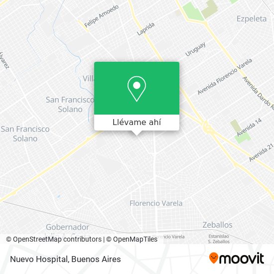 Mapa de Nuevo Hospital