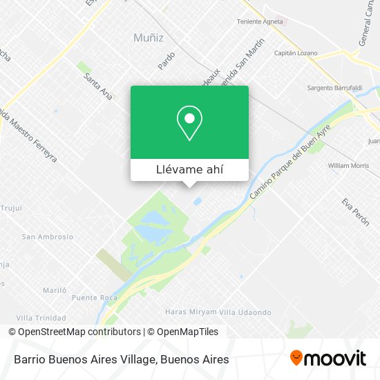 Mapa de Barrio Buenos Aires Village