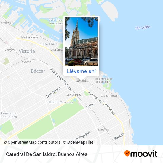 Mapa de Catedral De San Isidro