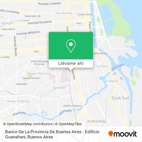 Mapa de Banco De La Provincia De Buenos Aires - Edificio Guanahani