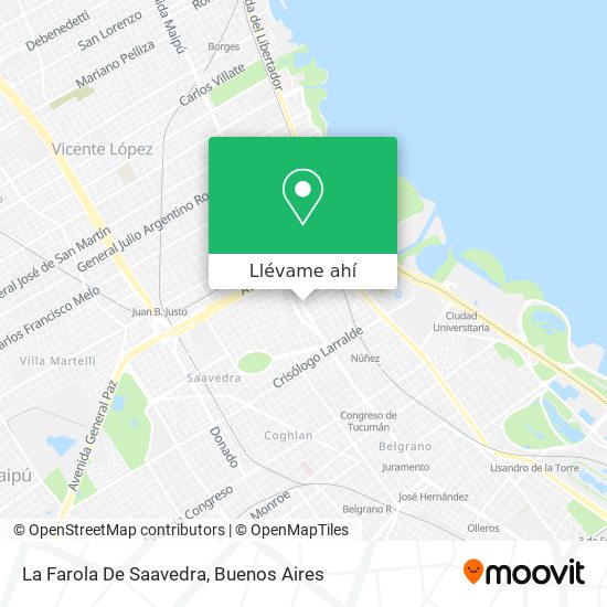 Mapa de La Farola De Saavedra