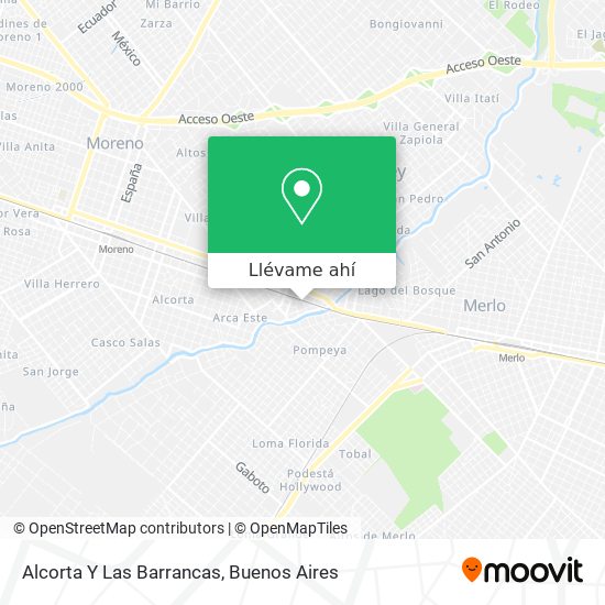 Mapa de Alcorta Y Las Barrancas