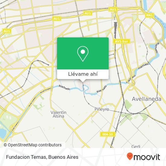 Mapa de Fundacion Temas