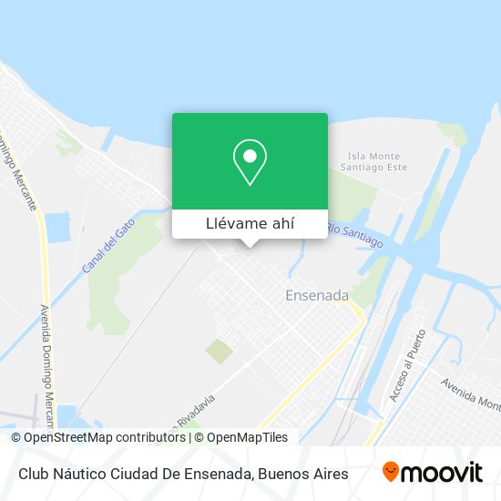 Mapa de Club Náutico Ciudad De Ensenada