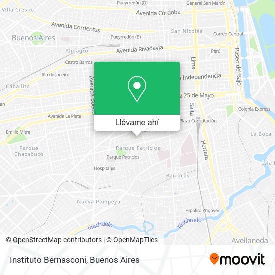 Mapa de Instituto Bernasconi