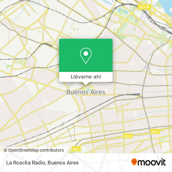 Mapa de La Roscka Radio