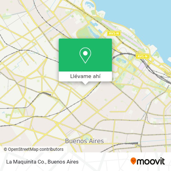 Mapa de La Maquinita Co.
