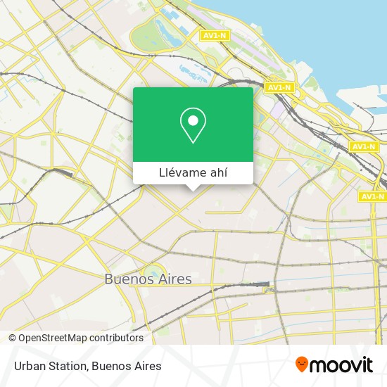 Mapa de Urban Station