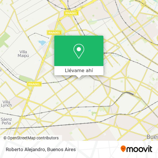 Mapa de Roberto Alejandro