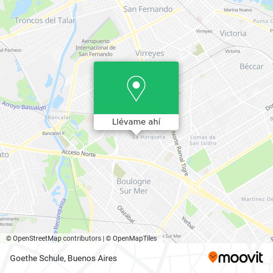 Mapa de Goethe Schule