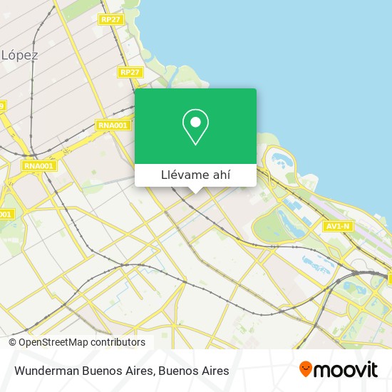 Mapa de Wunderman Buenos Aires