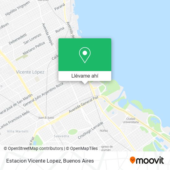 How to get to Ajedrez Martelli in Vicente López by Colectivo, Subte or  Train?