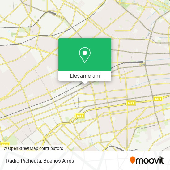 Mapa de Radio Picheuta