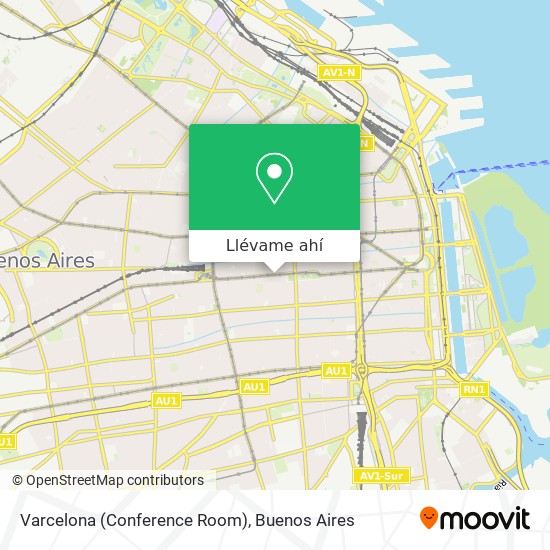 Mapa de Varcelona (Conference Room)