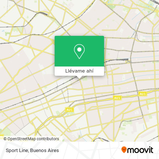 Mapa de Sport Line