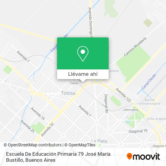 Mapa de Escuela De Educación Primaria 79 José María Bustillo