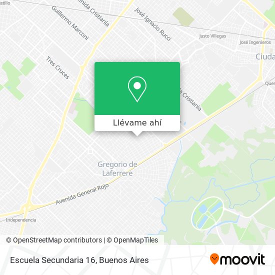 Mapa de Escuela Secundaria 16