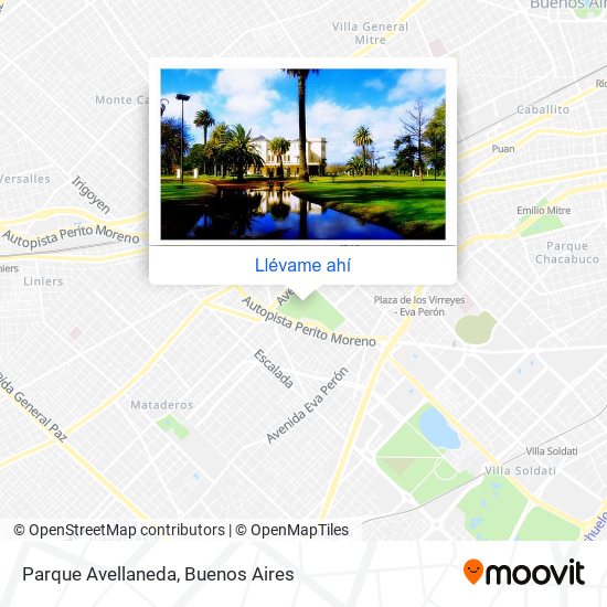 Mapa de Parque Avellaneda