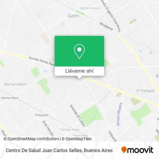 Mapa de Centro De Salud Juan Carlos Selles