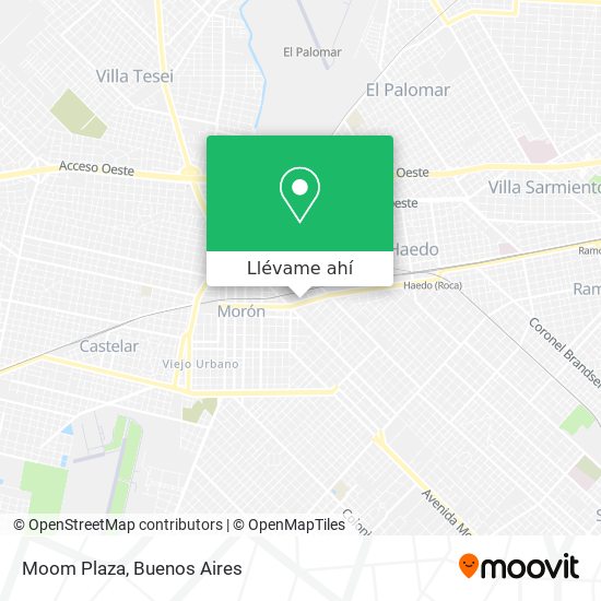 Mapa de Moom Plaza