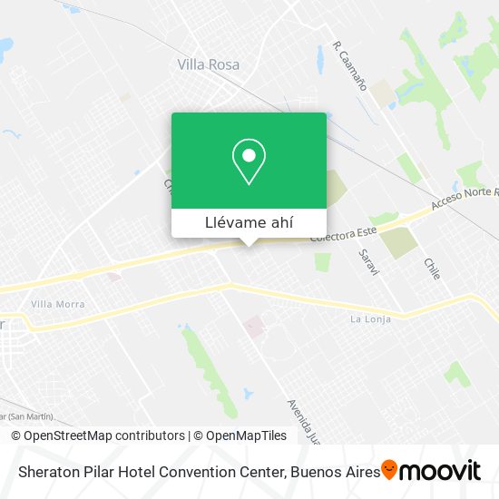 Mapa de Sheraton Pilar Hotel Convention Center