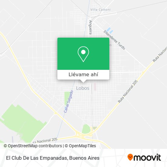 Mapa de El Club De Las Empanadas