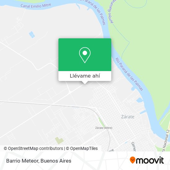 Mapa de Barrio Meteor