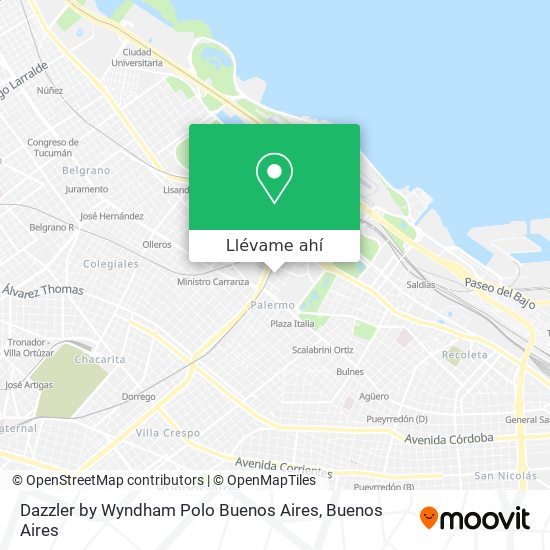 Mapa de Dazzler by Wyndham Polo Buenos Aires