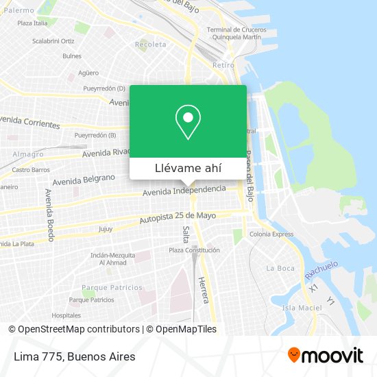 Mapa de Lima 775