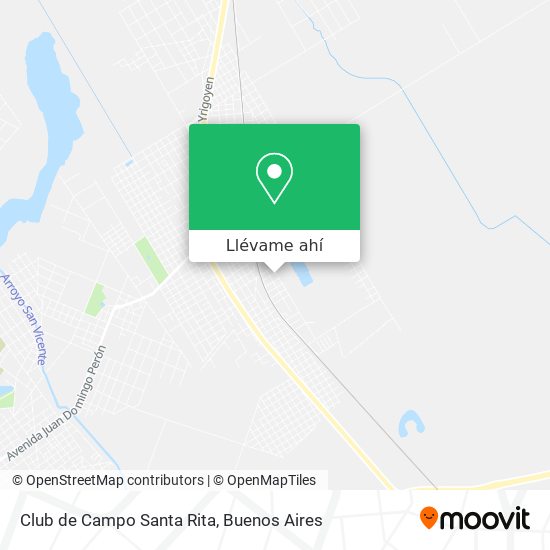 Mapa de Club de Campo Santa Rita