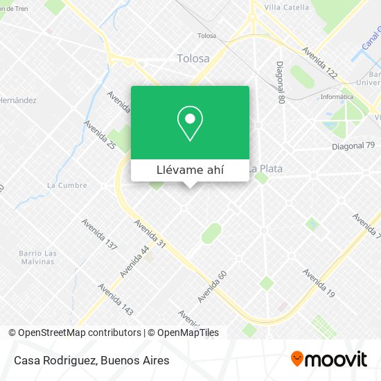 Mapa de Casa Rodriguez