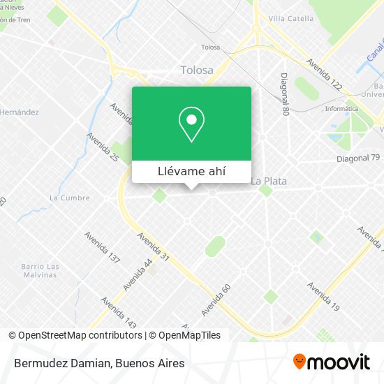 Mapa de Bermudez Damian