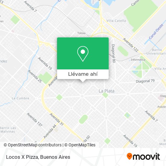 Mapa de Locos X Pizza