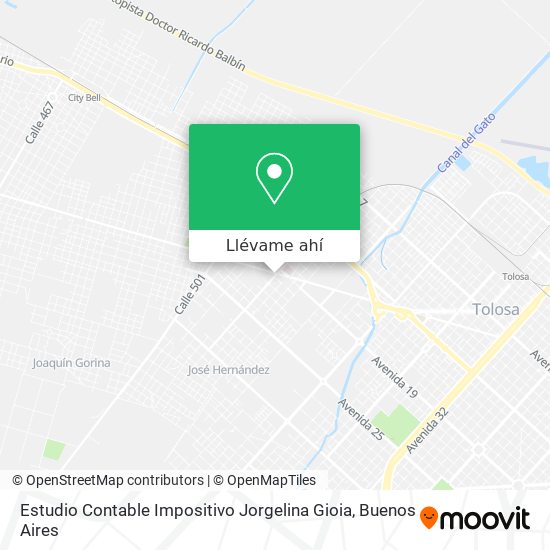 Mapa de Estudio Contable Impositivo Jorgelina Gioia