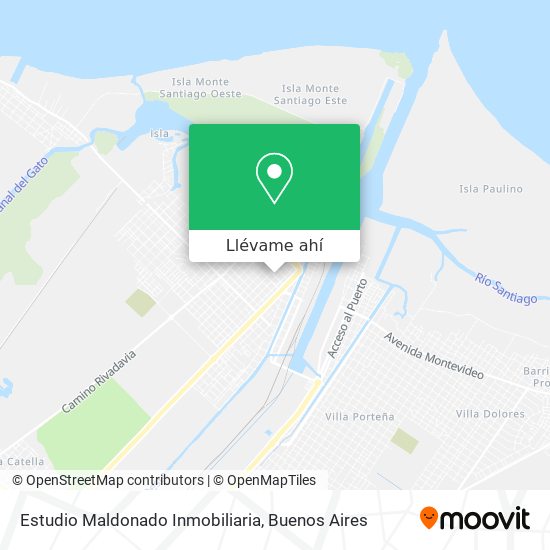 Mapa de Estudio Maldonado Inmobiliaria