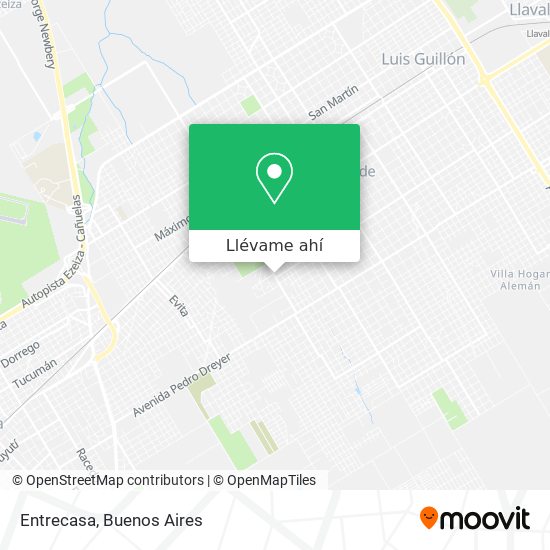 Mapa de Entrecasa