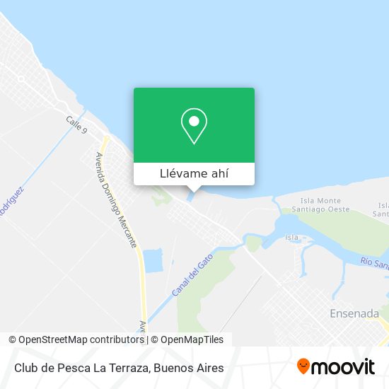 Mapa de Club de Pesca La Terraza