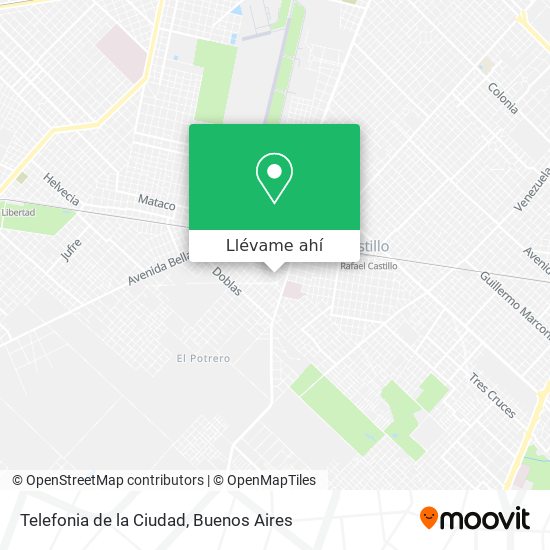 Mapa de Telefonia de la Ciudad