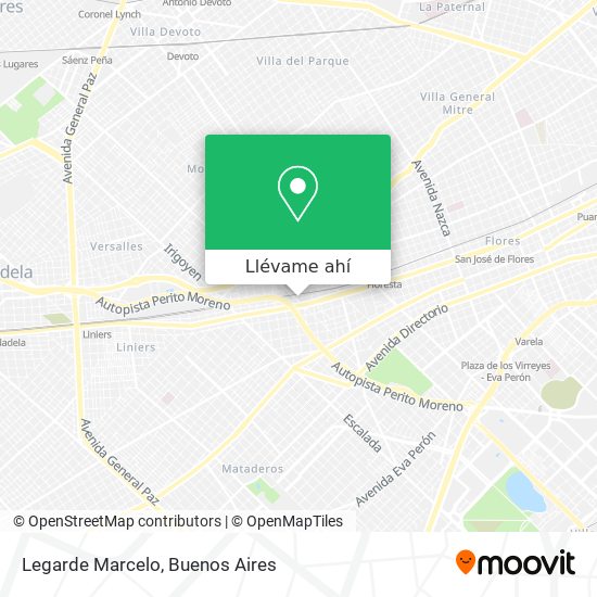Mapa de Legarde Marcelo