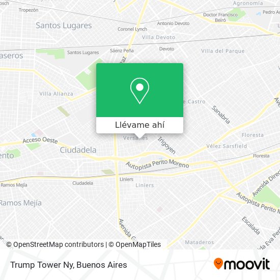 Mapa de Trump Tower Ny