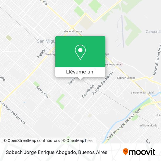 Mapa de Sobech Jorge Enrique Abogado