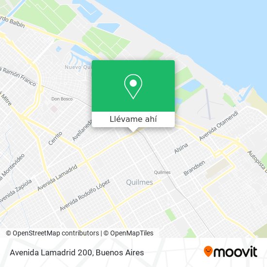 Mapa de Avenida Lamadrid 200