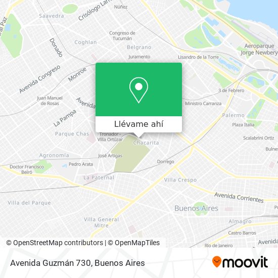 Mapa de Avenida Guzmán 730